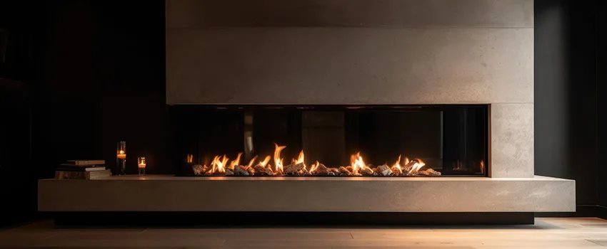 Gas Fireplace Ember Bed Design Services in Hanford, California