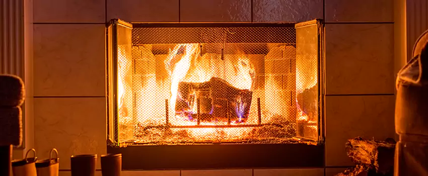 Mendota Hearth Landscape Fireplace Installation in Hanford, California