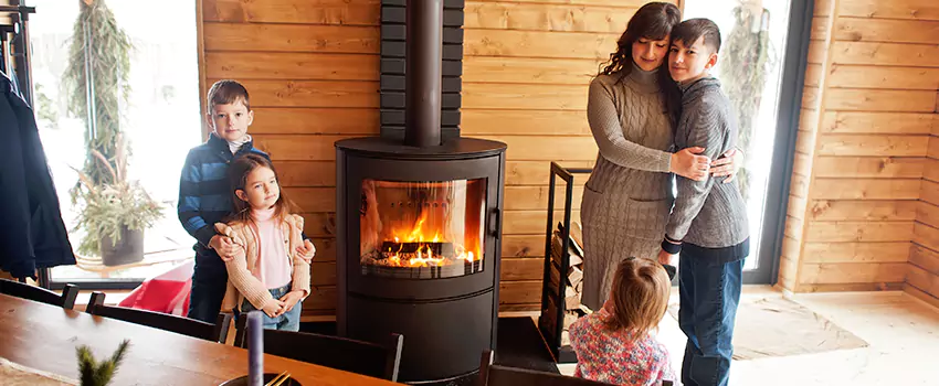 Morso Cast Iron Fireplace Insert Installation in Hanford, California