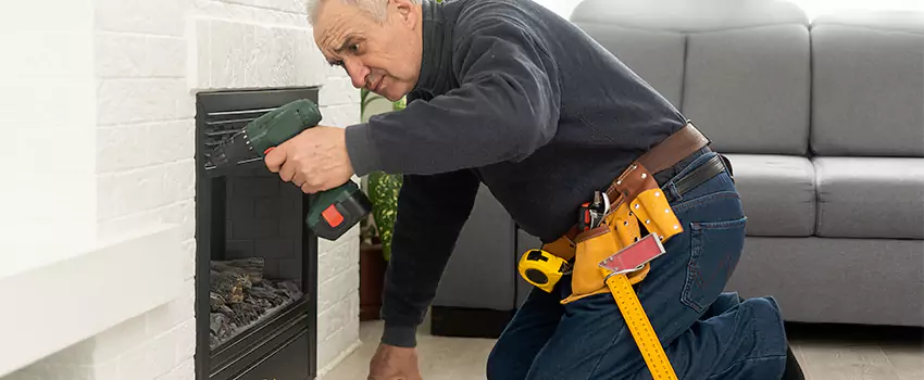New Indoor Fireplace Installation in Hanford, California