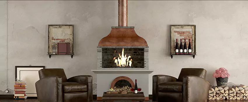 Thelin Hearth Products Providence Pellet Insert Fireplace Installation in Hanford, CA